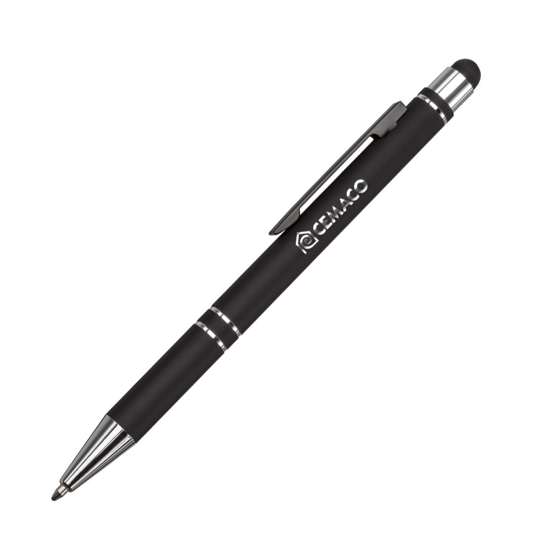 Scroll Metal Ballpoint Pen/Stylus