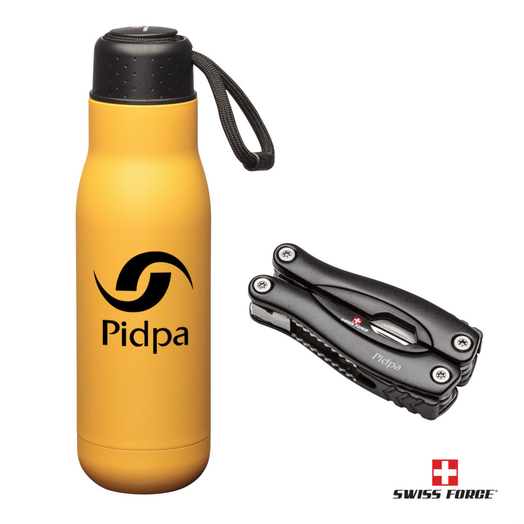 Swiss Force® Bonam Bottle & Multi-Tool Gift Set