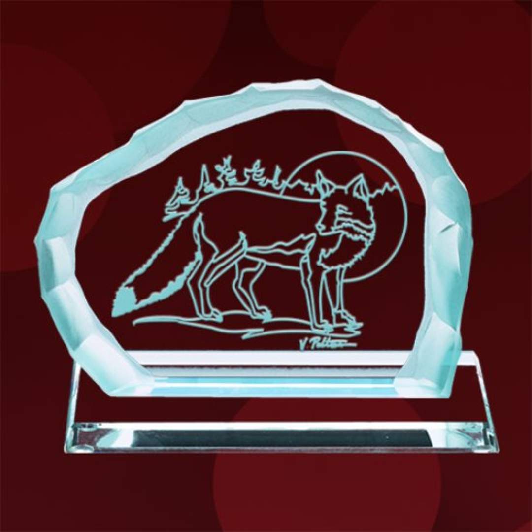 Quiet Fox Award on Base - Jade