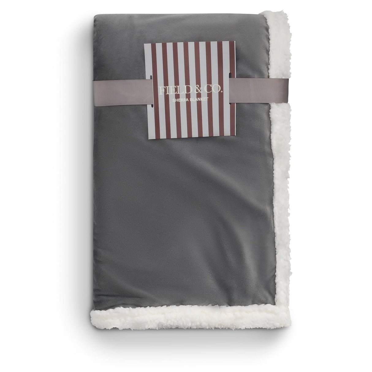 000310 Field & Co. 100% Recycled PET Sherpa Blanket
