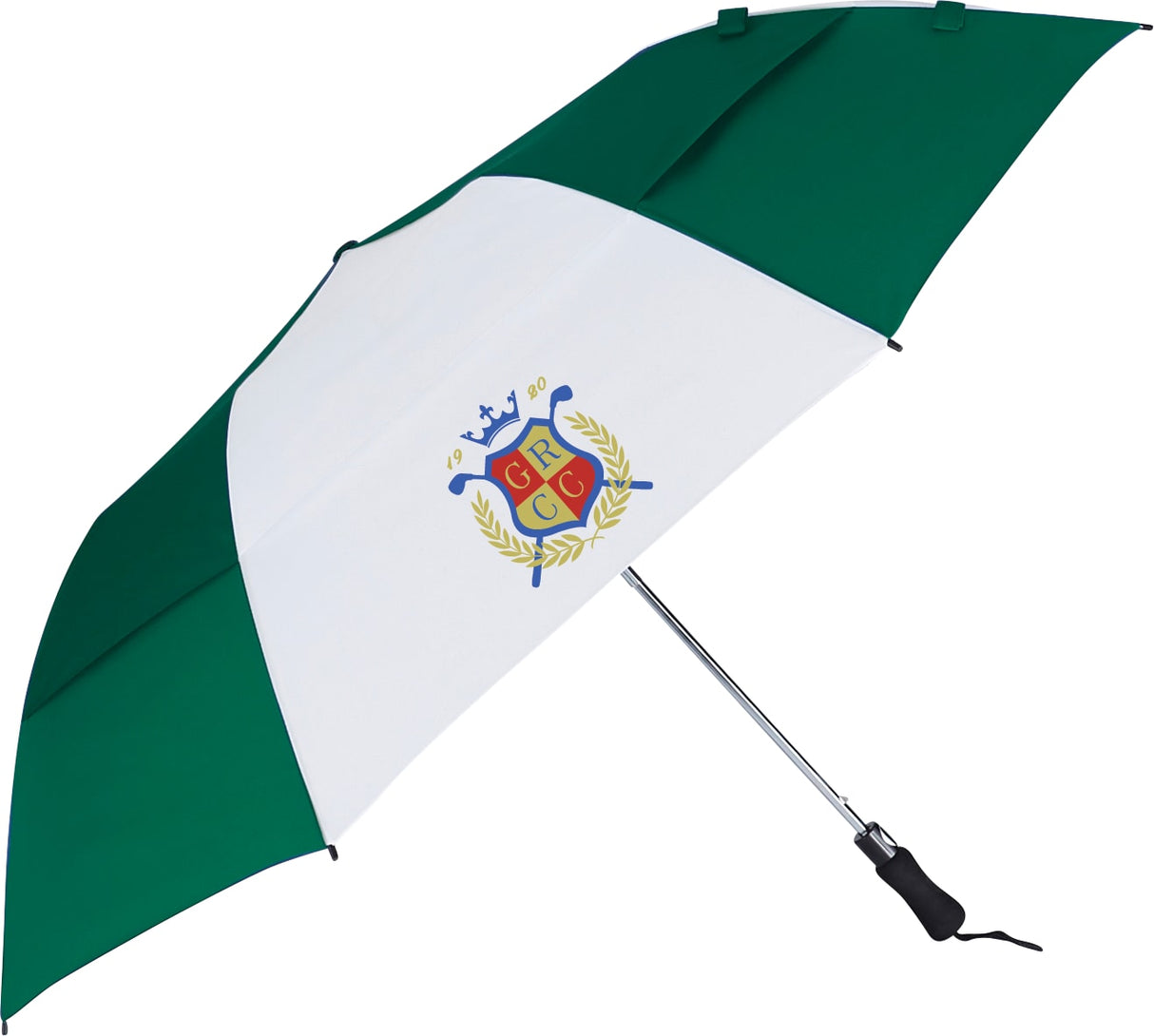 58" Vented Auto Open Folding Golf Umbrella