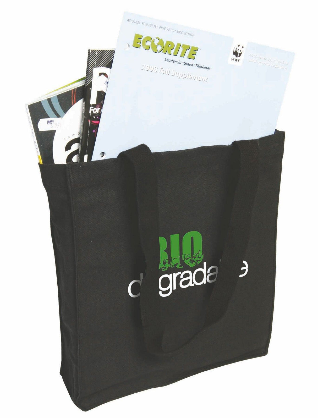 Canvas Book Bag Tote