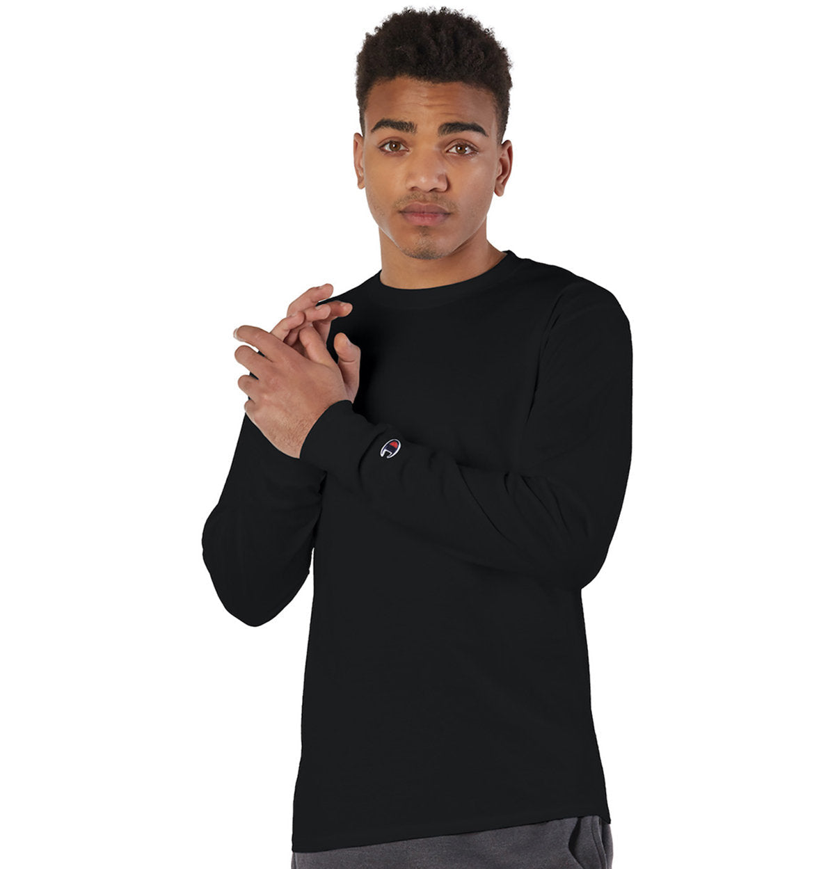 Champion Adult 5.2 oz. Long-Sleeve T-Shirt