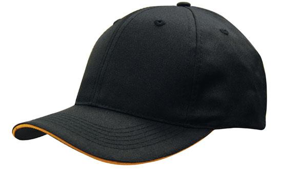 Breathable Poly Twill Cap w/Sandwich Trim