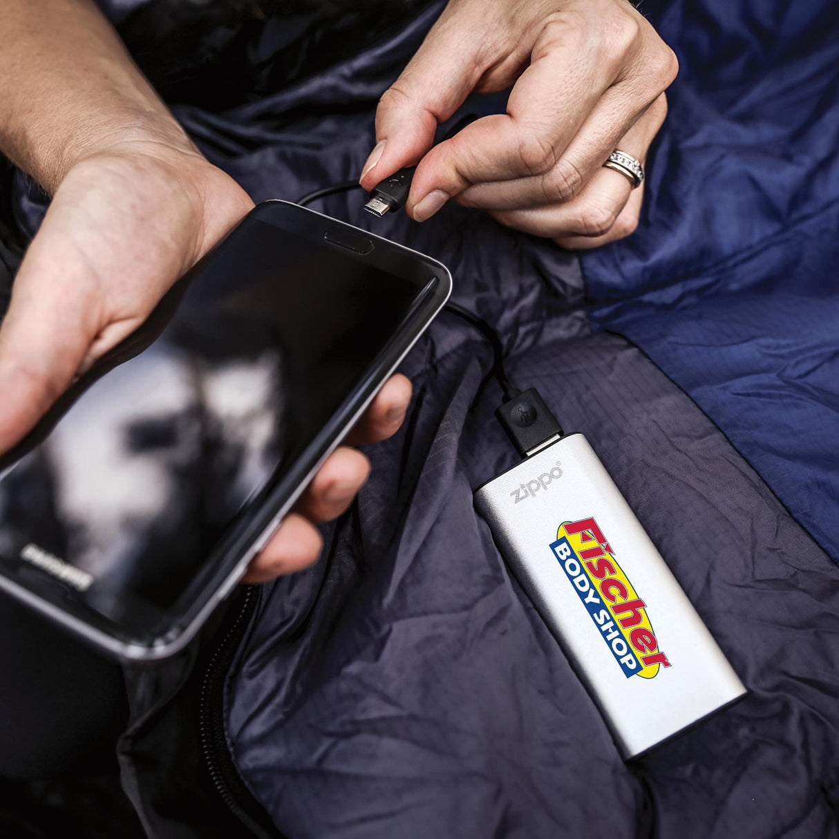 Zippo® Heatbank™ 3-Hour Rechargeable Hand Warmer & Powerbank