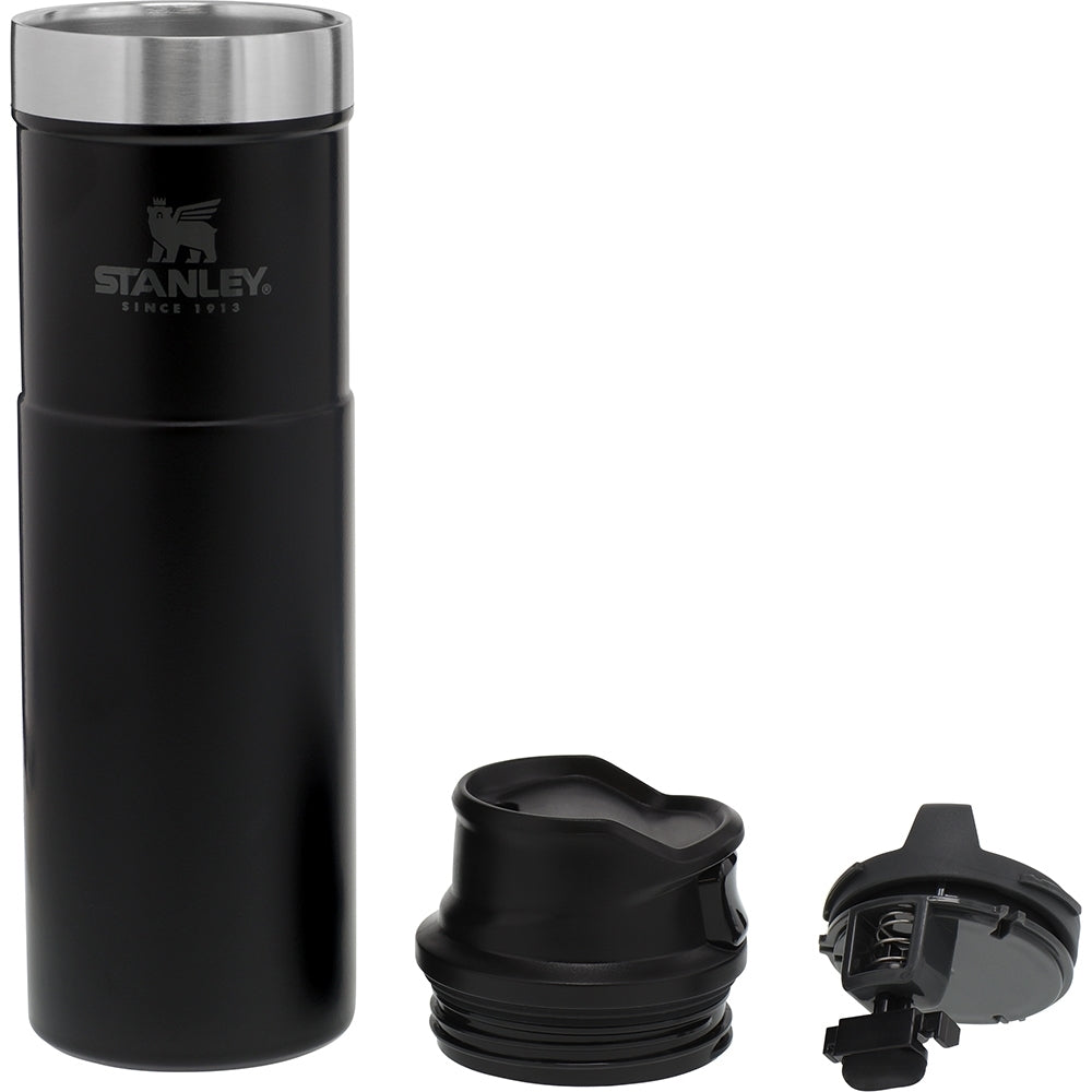 Stanley® Classic Trigger-Action travel mug 20 oz matte black - Etch