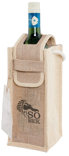 Jute Wine Carrier (blank)