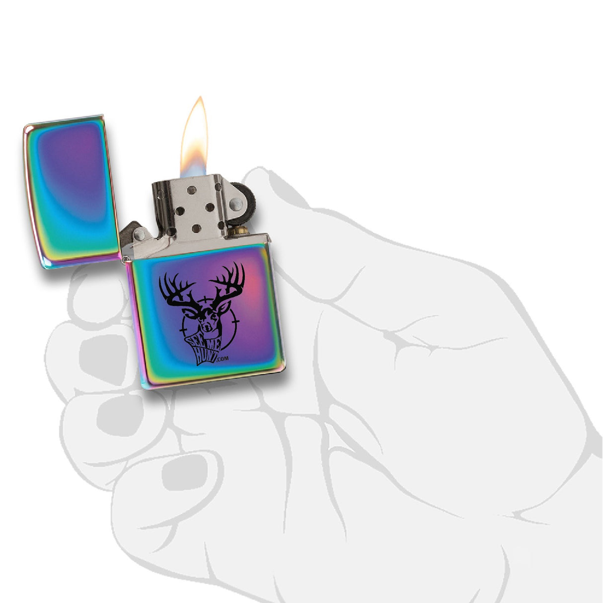 High Polish Multi-Color Zippo® Windproof Lighter