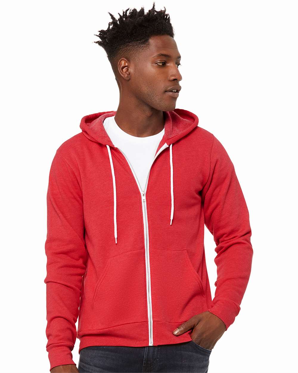 000035 Bella+Canvas® Unisex Sponge Fleece Full-Zip Hoodie