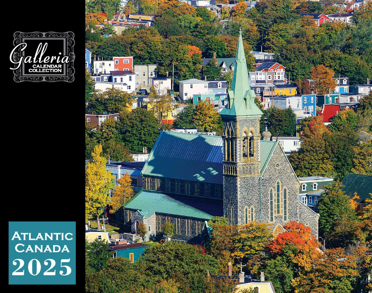 Galleria Wall Calendar 2025 Scenes of Atlantic Canada