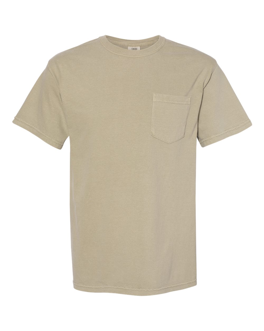 000444 Comfort Colors® Garment-Dyed Heavyweight Pocket T-Shirt