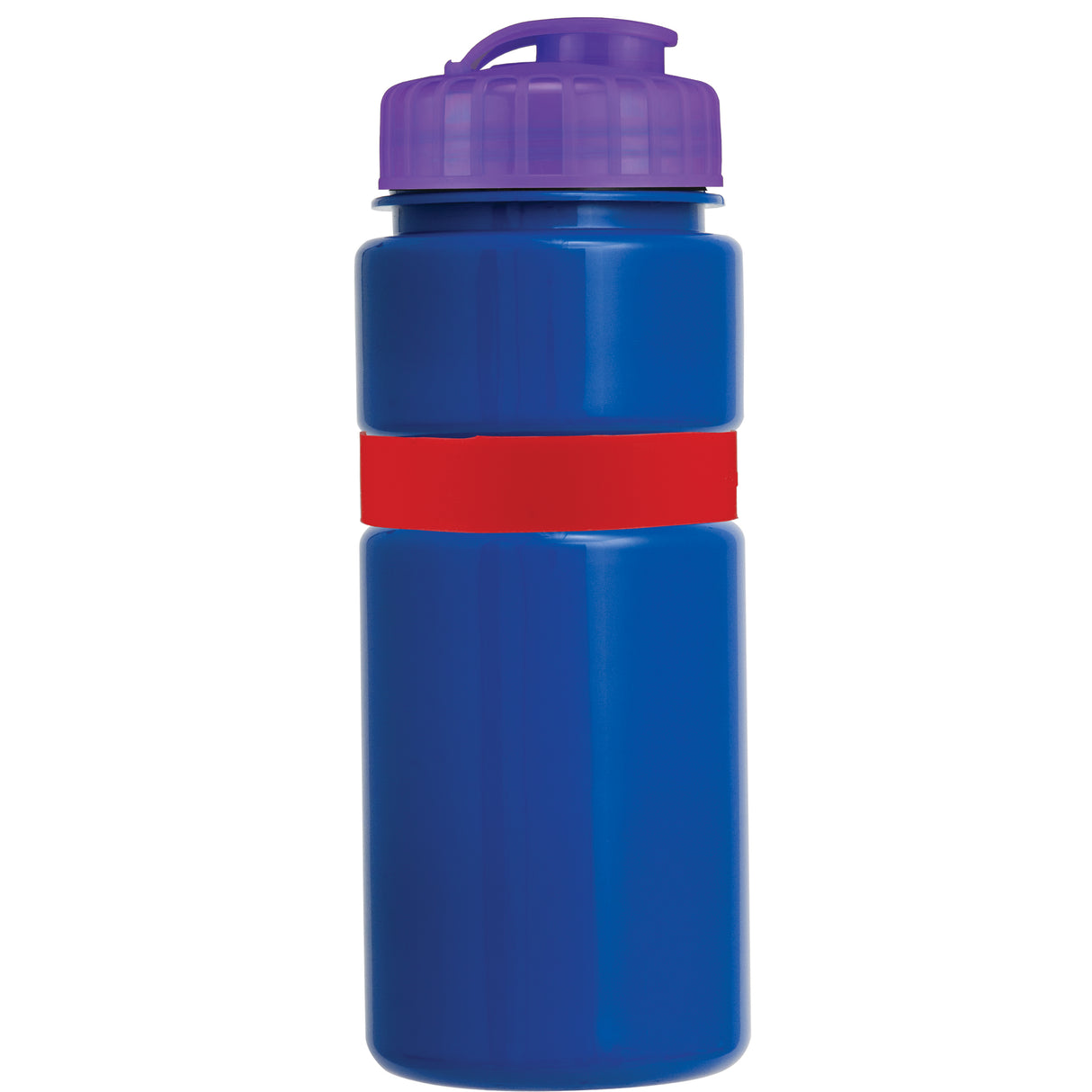20 Oz. Sportster Bottle with Silicone Gripper Band w/ Push Pull Lid