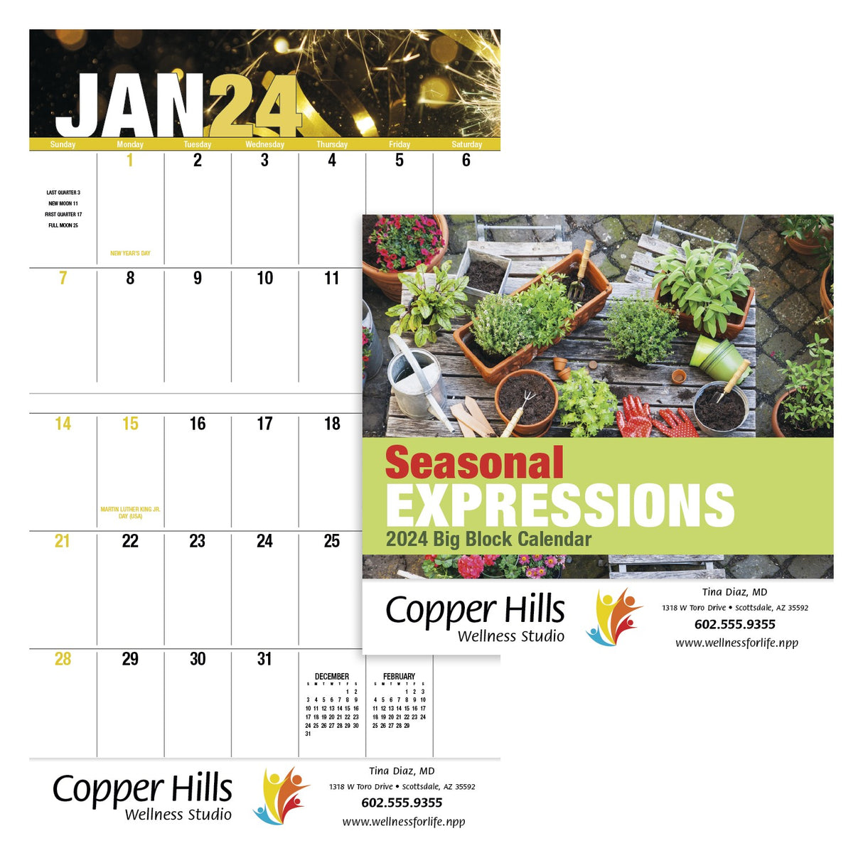 Seasonal Expressions Big Block - Stapled