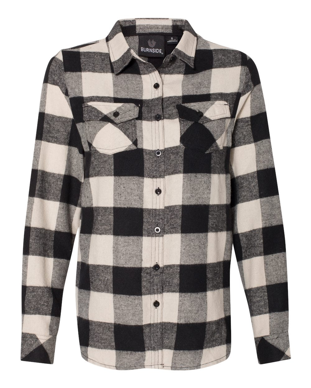 Burnside Women's Yarn Dyed Long Sleeve Flannel Shirt