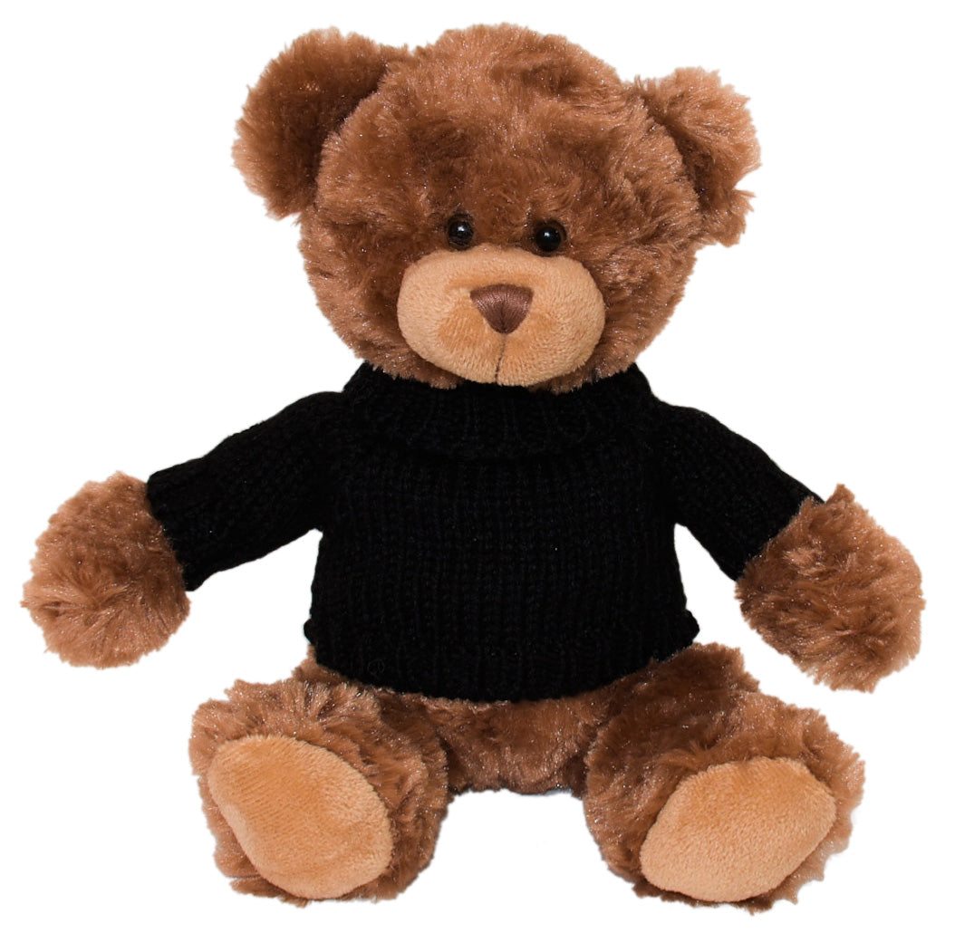 11" Roary Bear w/Hand Knit Embroidered Sweater