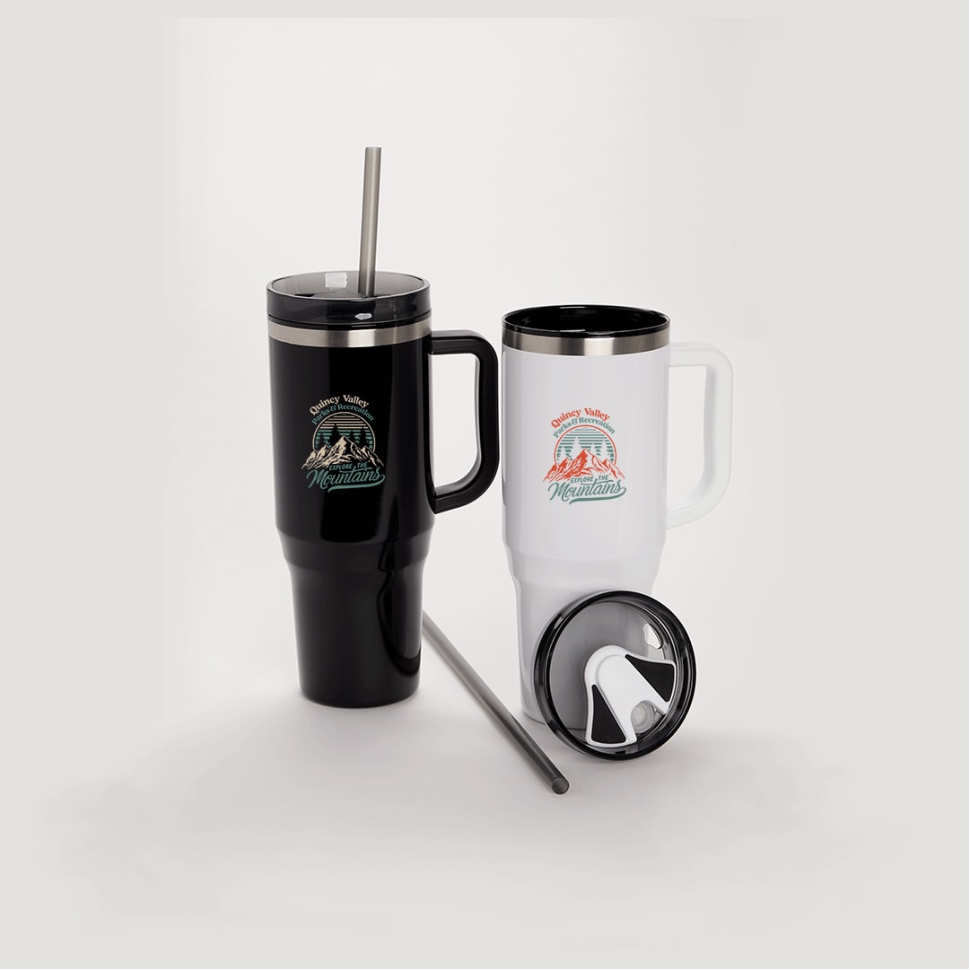 Thor 40oz Eco-Friendly Straw Tumbler