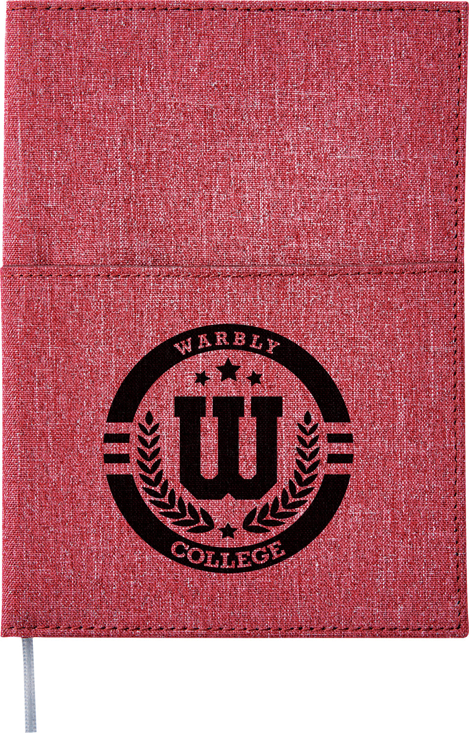 5" x 7" FSC® Mix Canvas Pocket Refillable Notebook