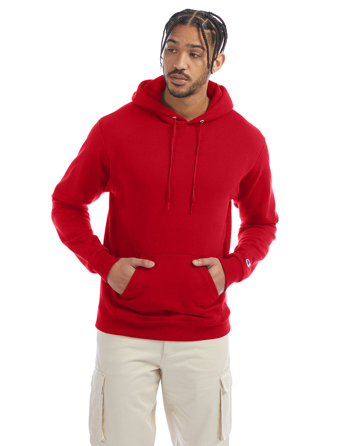 Champion Adult Powerblend® Pullover Hooded Sweatshirt