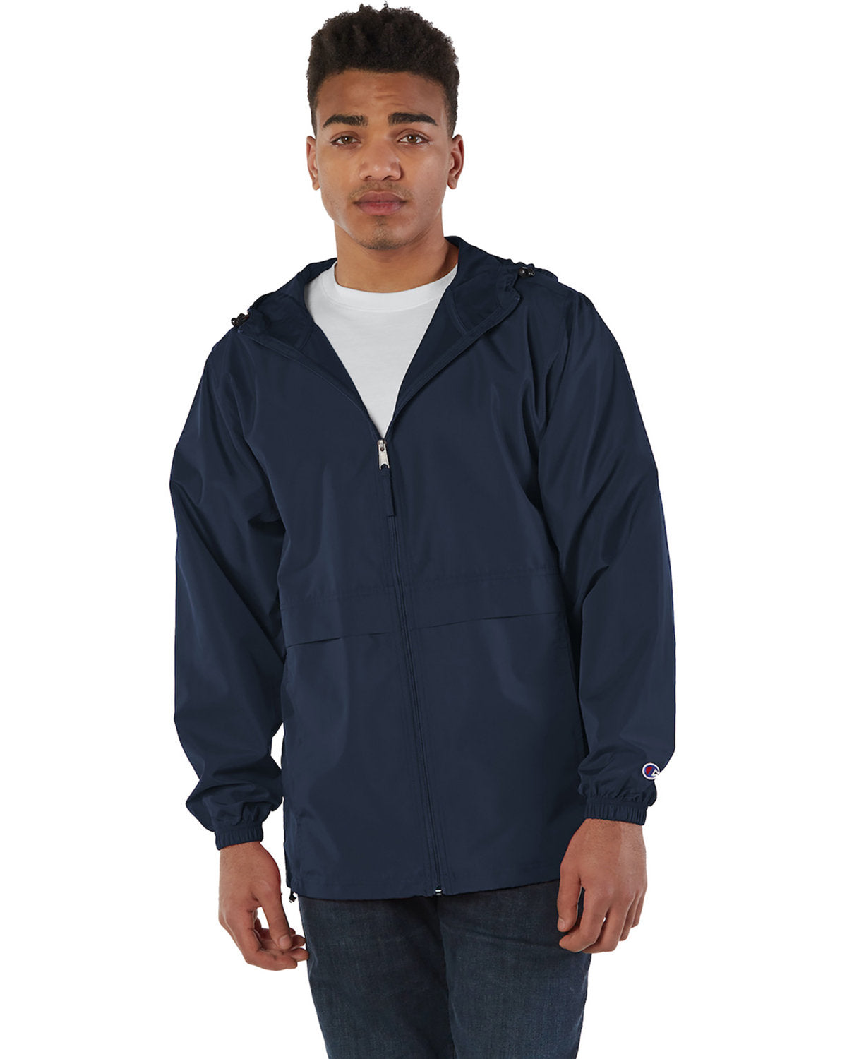 000119 Champion Adult Full-Zip Anorak Jacket