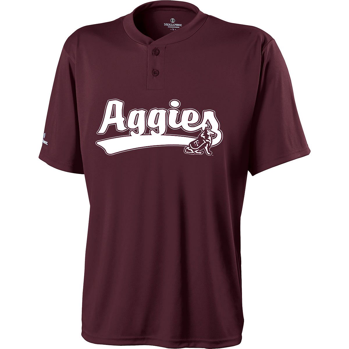 Holloway Sportswear Collegiate Adult Ball Park Jersey - Texas A&M Aggies