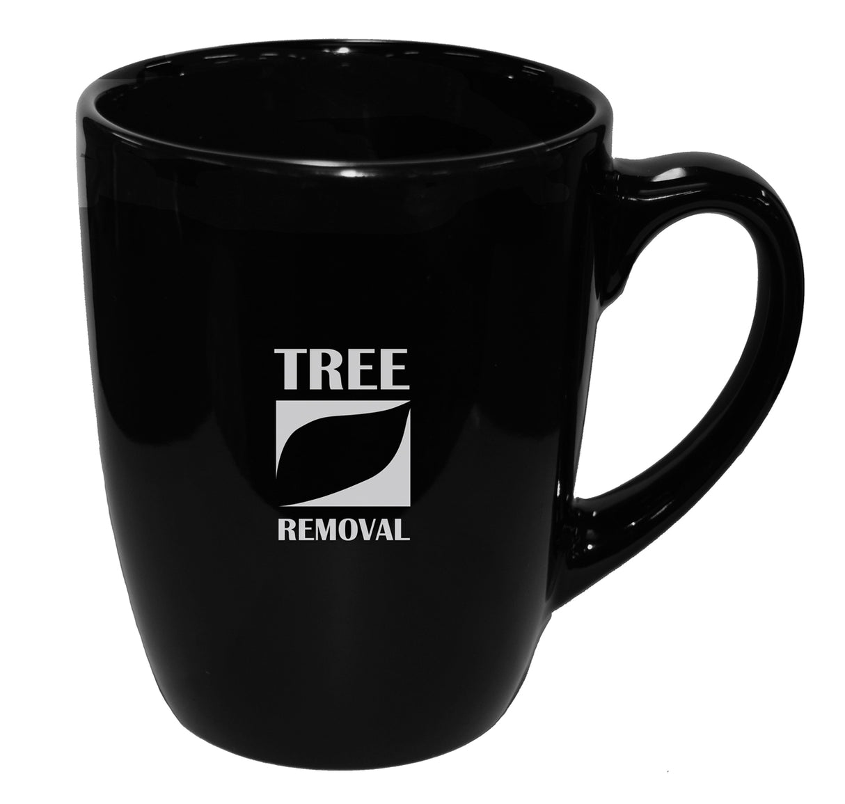 Glossy Cottager 12oz black mug