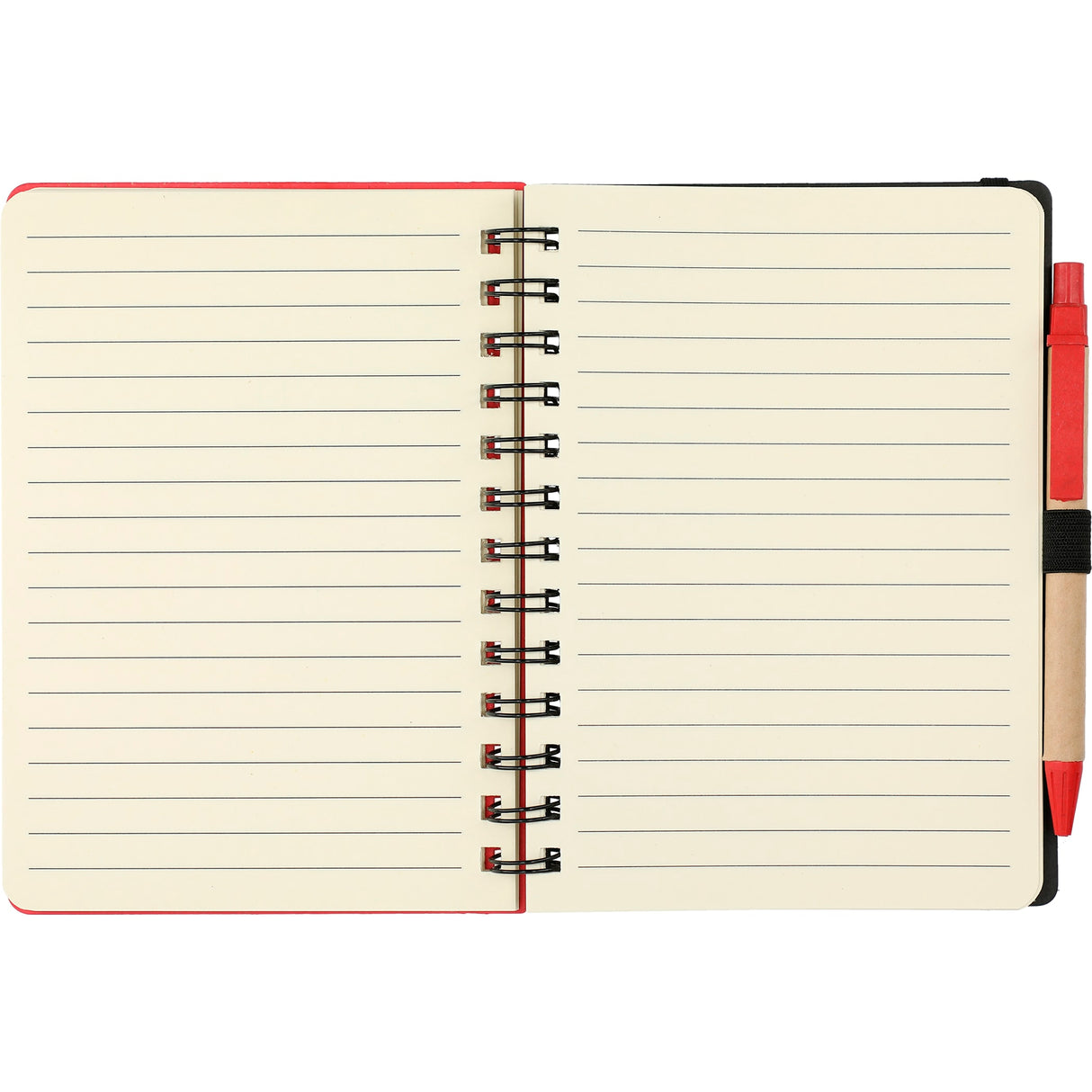 5" x 7" FSC® Mix Wheat Straw Notebook with Pen
