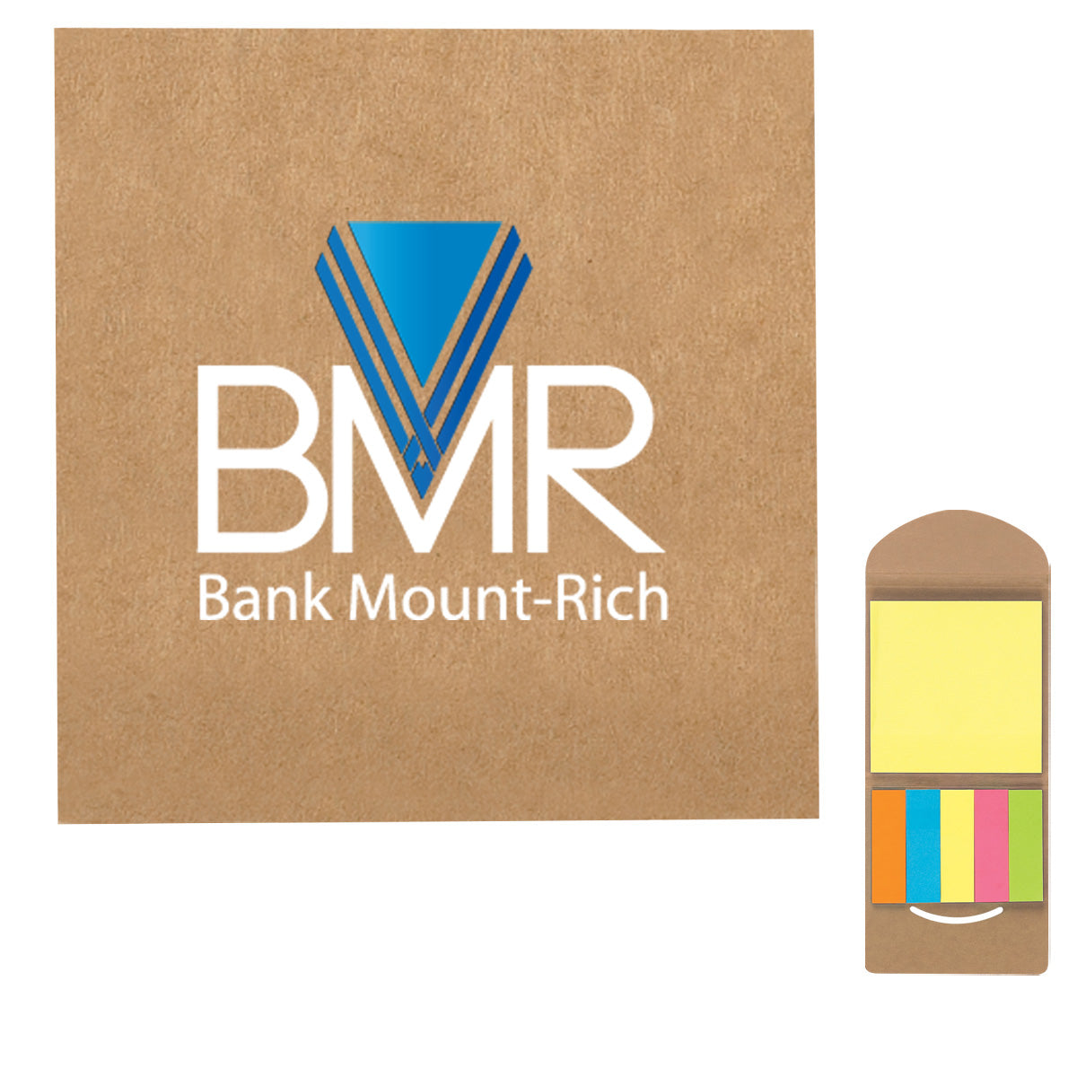 Sticky Notes And Flags In Pocket Case