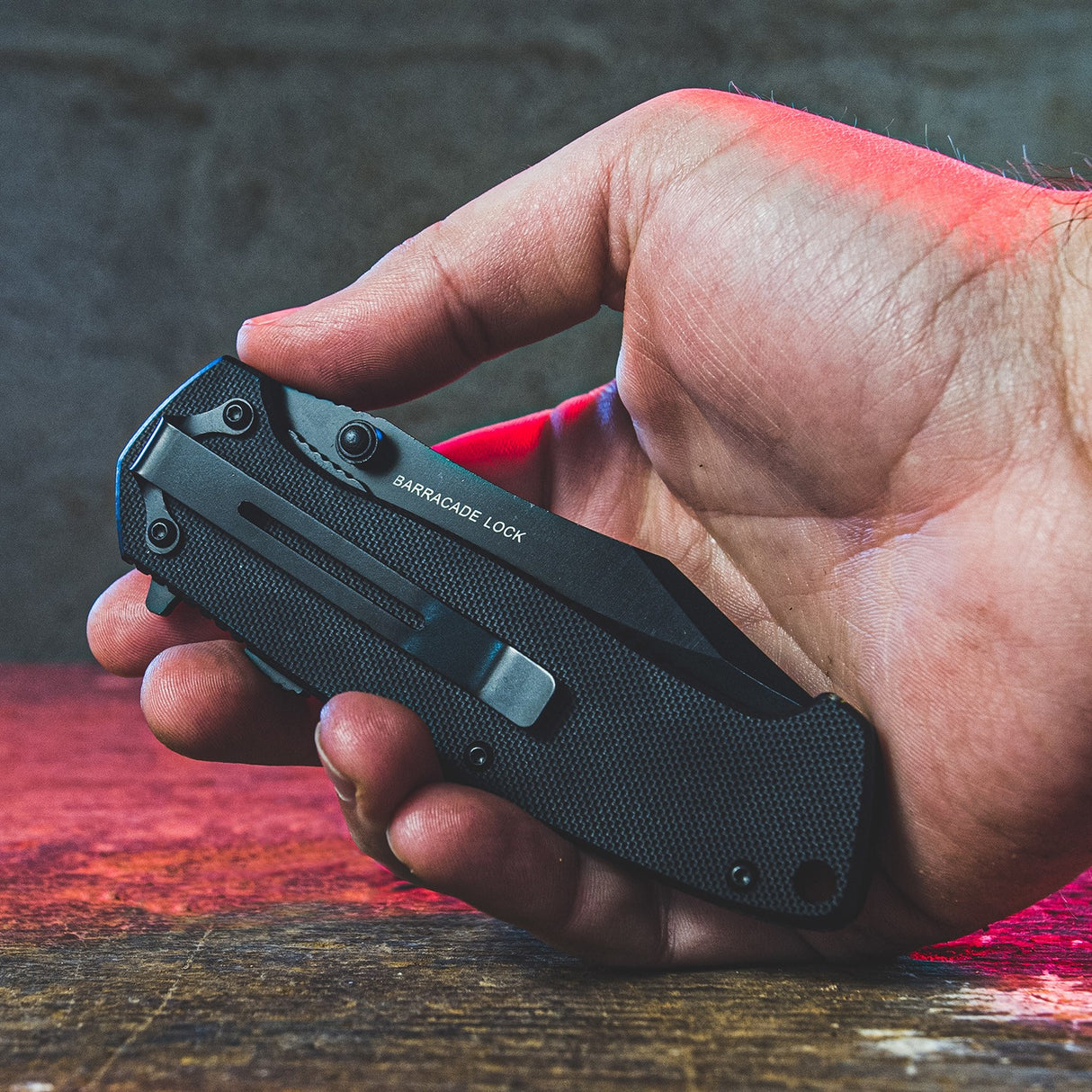 American Buffalo® Night Tracer Assisted Opener Knife