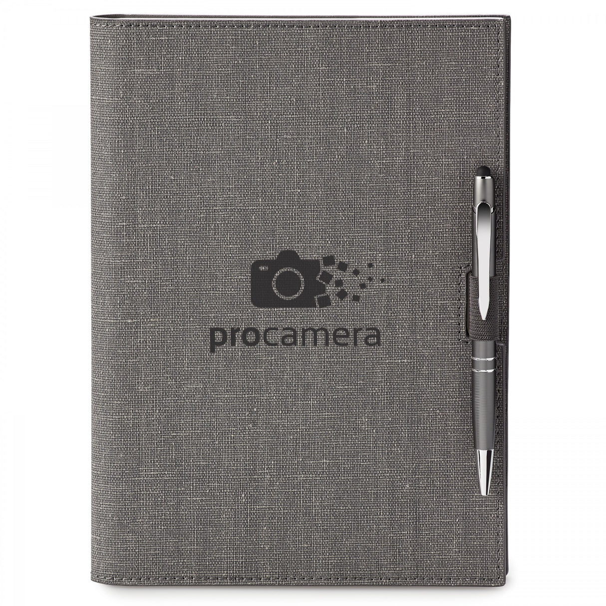 Linen Refillable Hard Cover Journal Combo