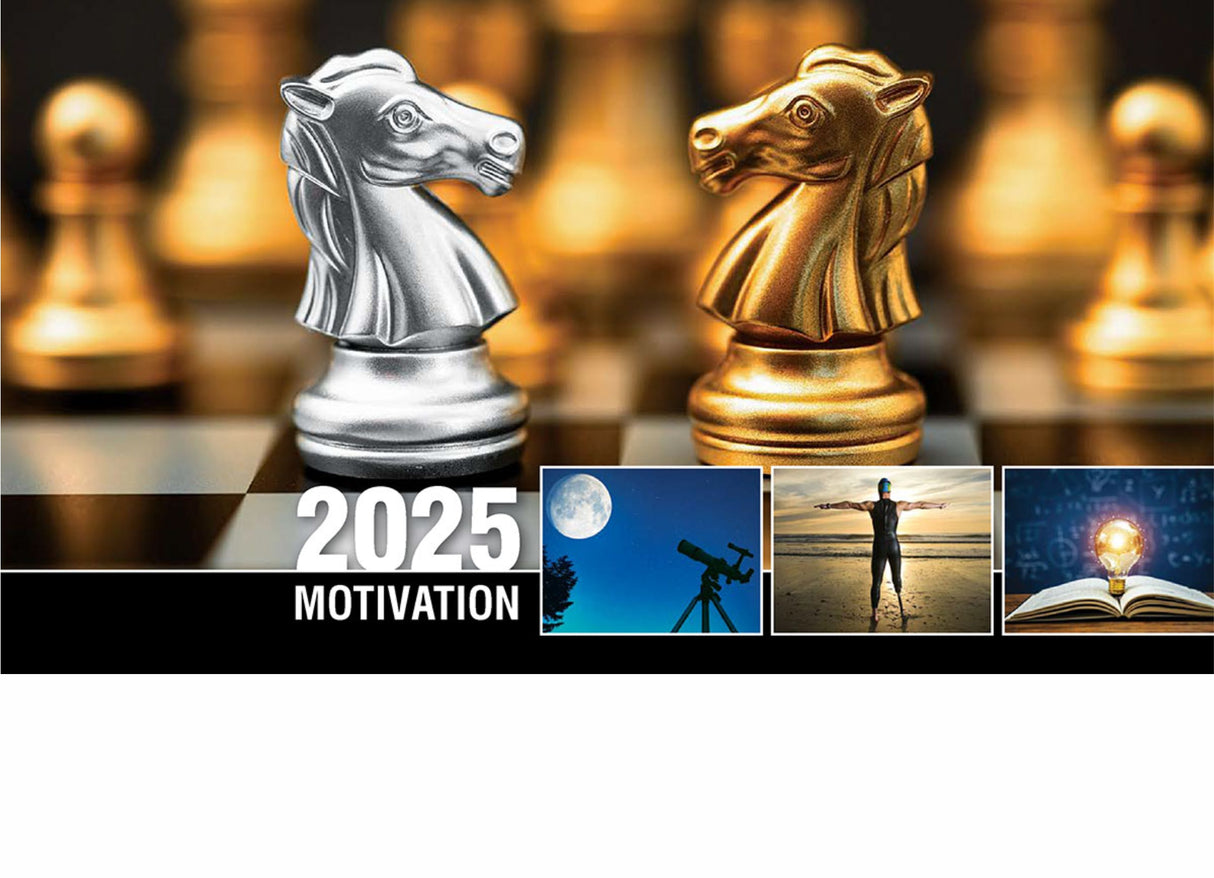 Motivation Desk Tent Calendar