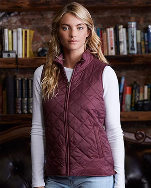Weatherproof Women's Vintage Diamond Quilted Vest