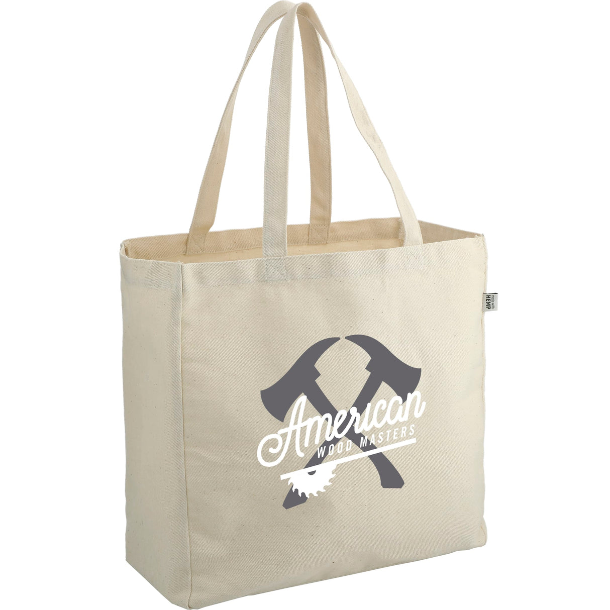 Hemp Cotton 11oz Carry-All Tote