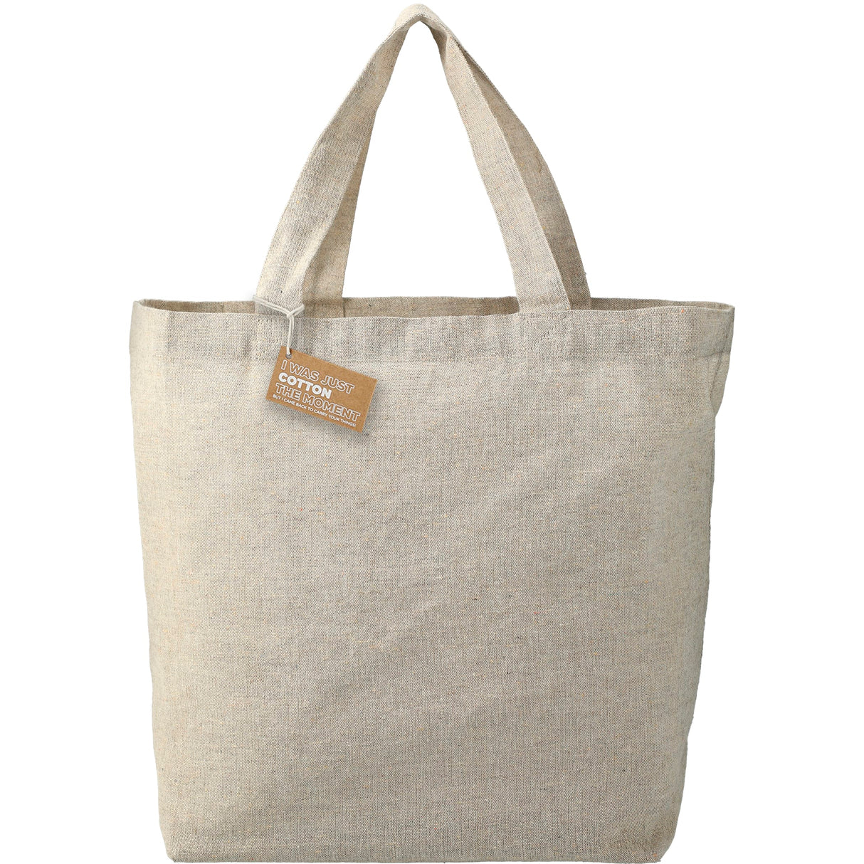 Recycled 5oz Cotton Twill Grocery Tote