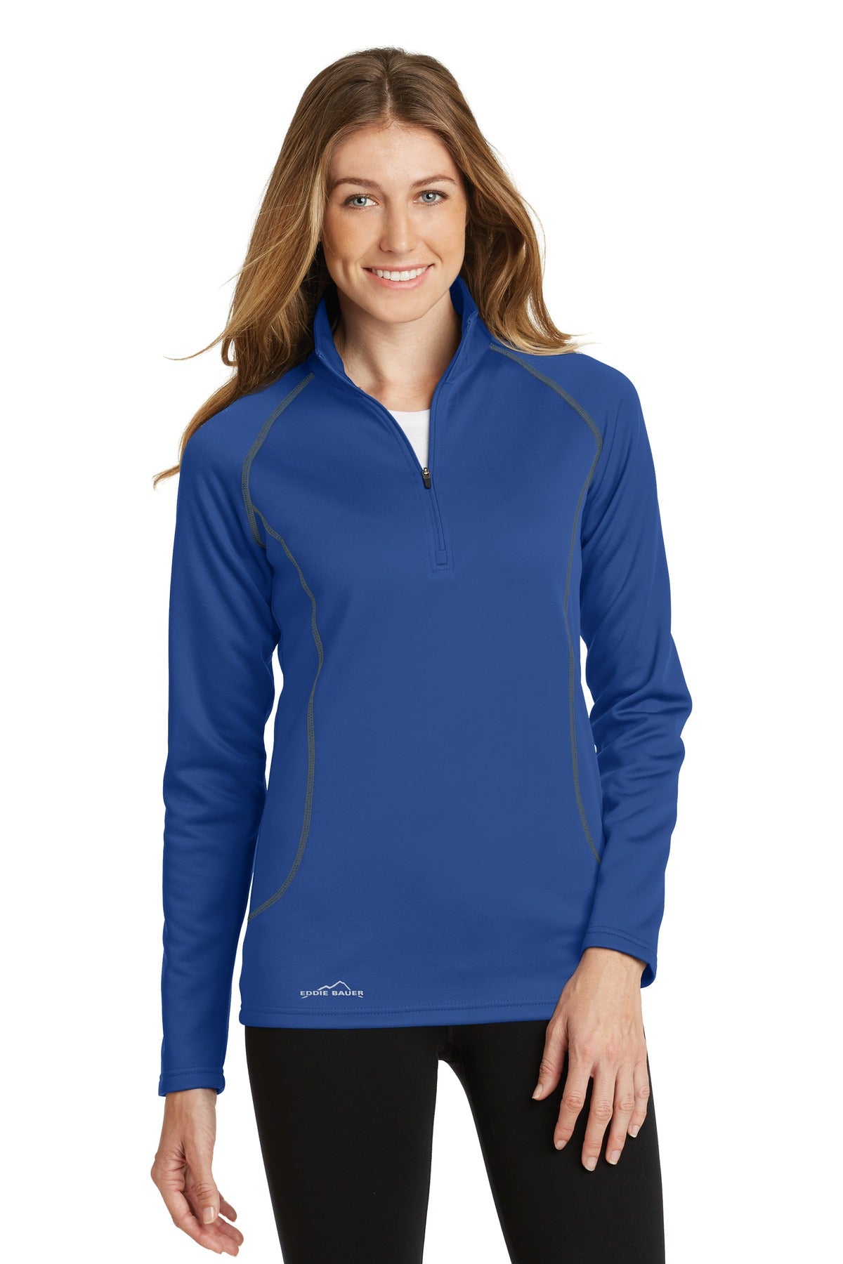 Eddie Bauer Ladies' Smooth Fleece Base Layer ¬Ω-Zip Sweater
