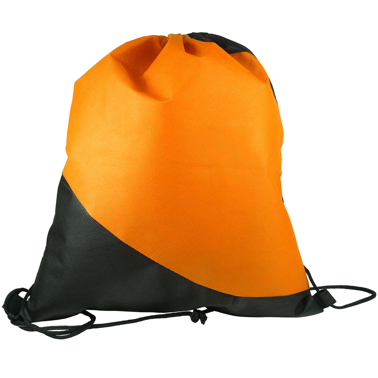 Two Color Non-Woven Drawstring Backpack (14"X16")