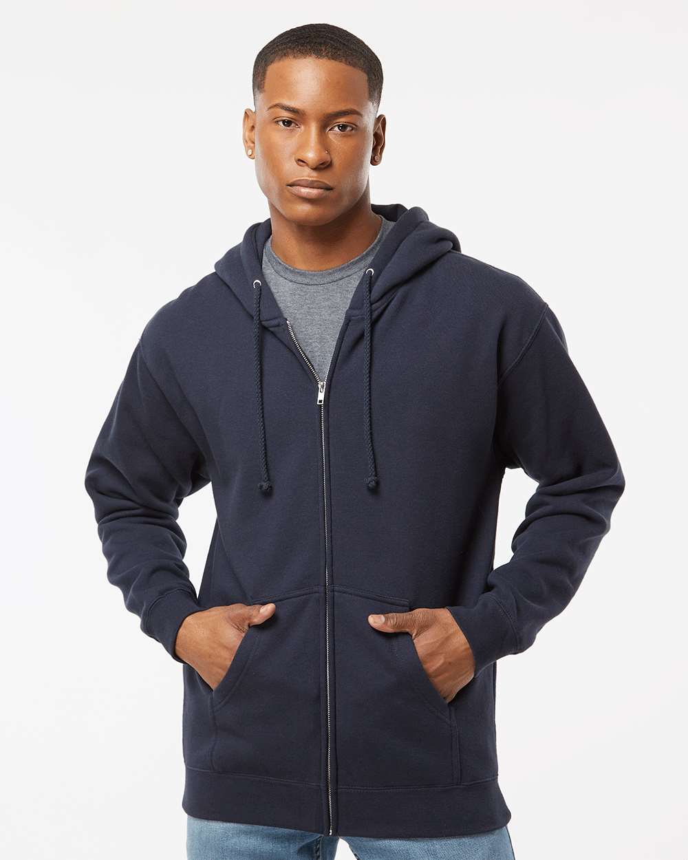 Independent Trading Co. Heavyweight Full-Zip Hooded Sweatshirt
