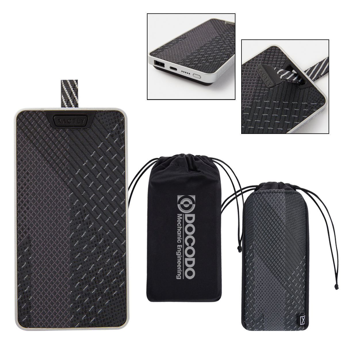 Xactly Lithium - 10,000 mAh Qi Wireless Power Bank