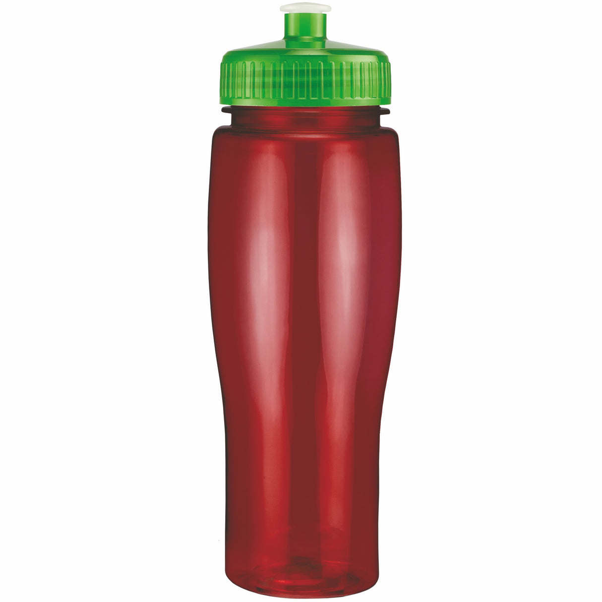 24 Oz. Contour Translucent Bottle w/ Push Pull Lid