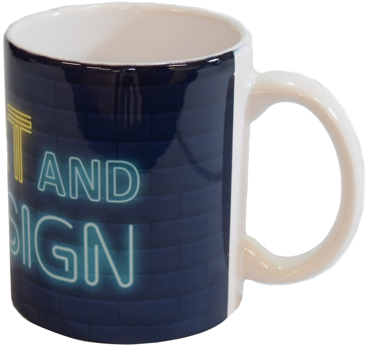 The Full Taylor 10.5oz white Sublimation mug