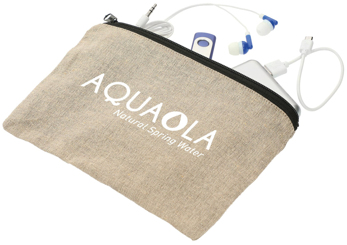 Recycled 5oz Cotton Twill Pouch