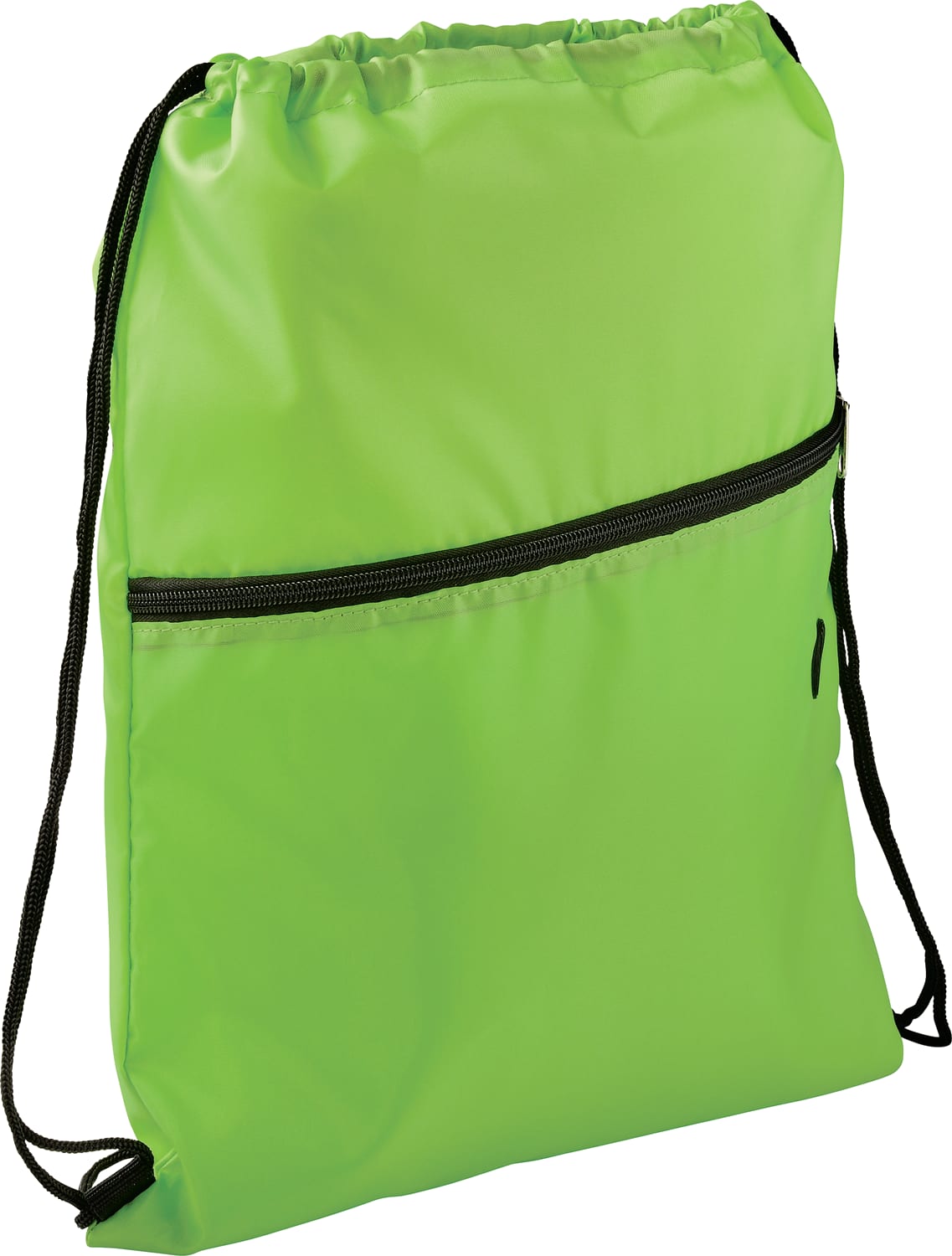 Insulated Zippered Drawstring Bag