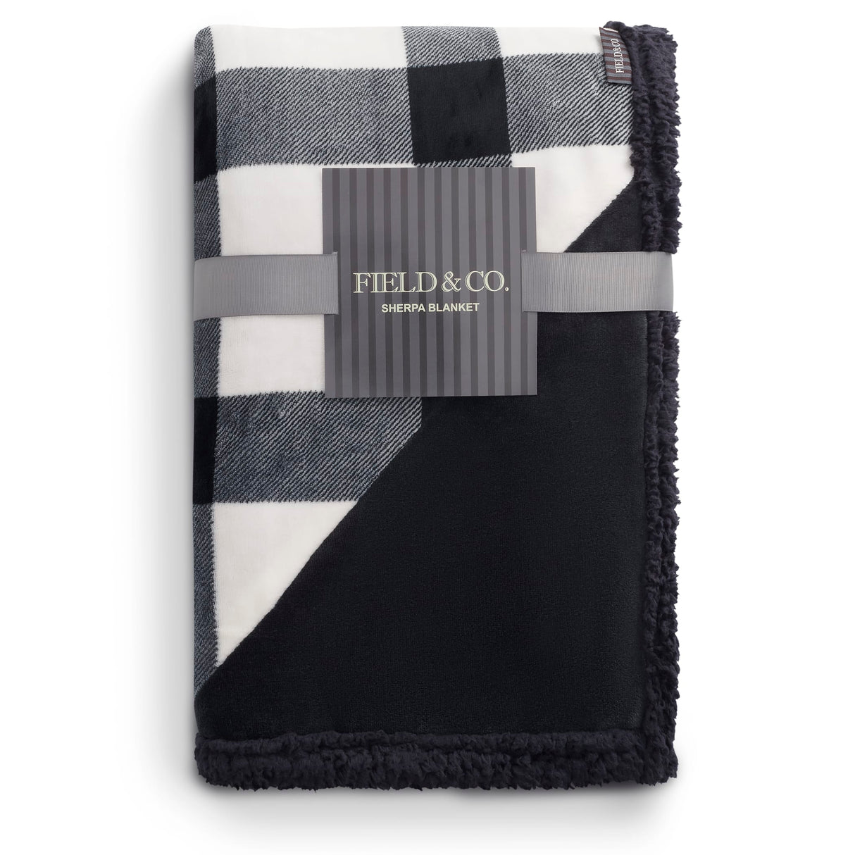 Field & Co.® Buffalo Plaid Sherpa Blanket