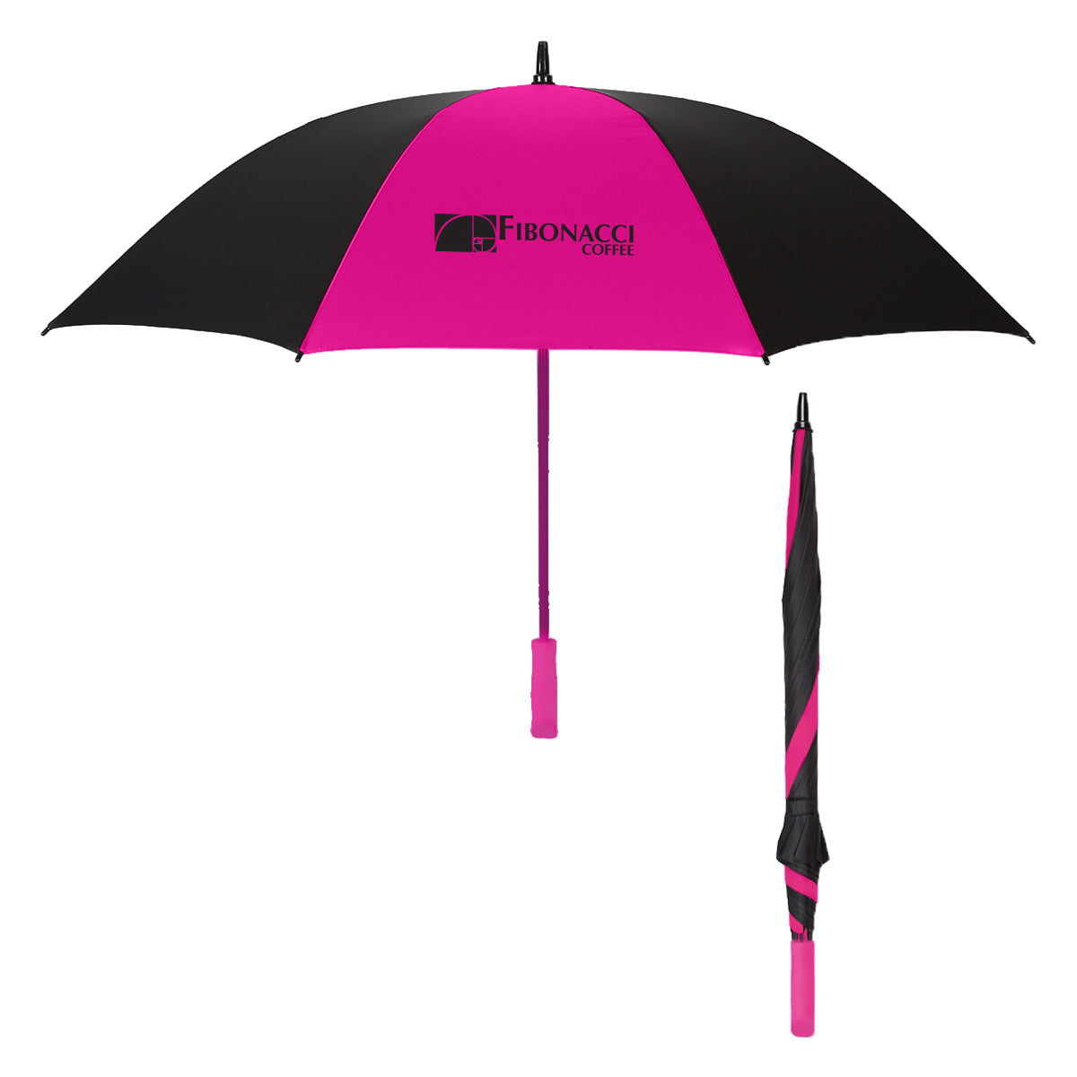 60" Arc Splash Of Color Golf Umbrella