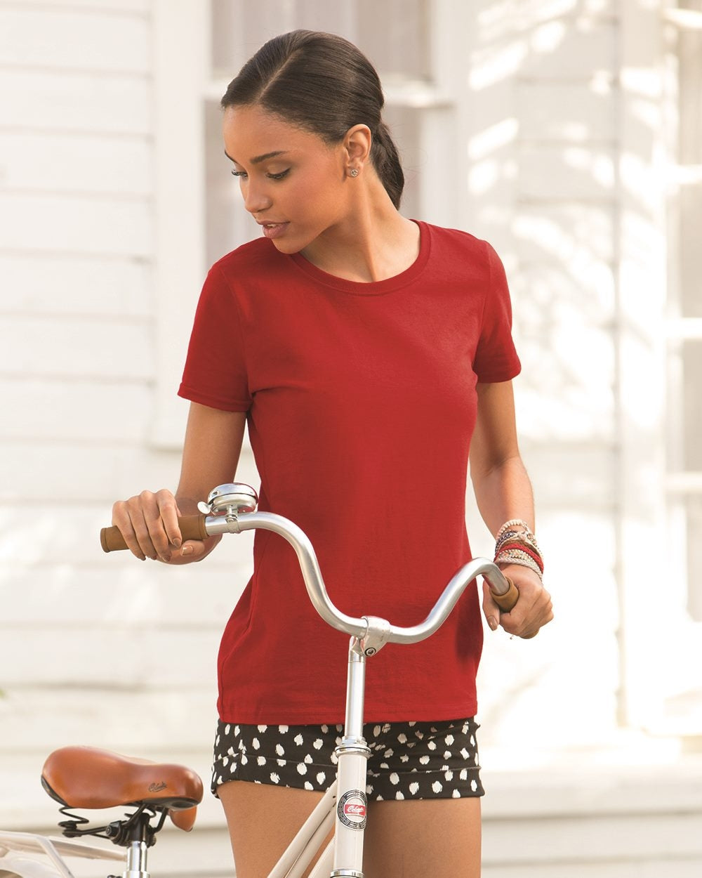 000524 Fruit of the Loom HD Cotton Women's Short Sleeve T-Shirt