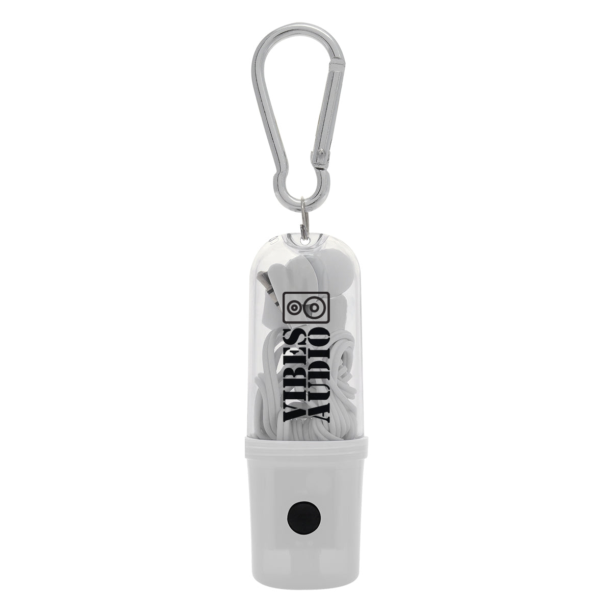 Earbuds With Flashlight Case