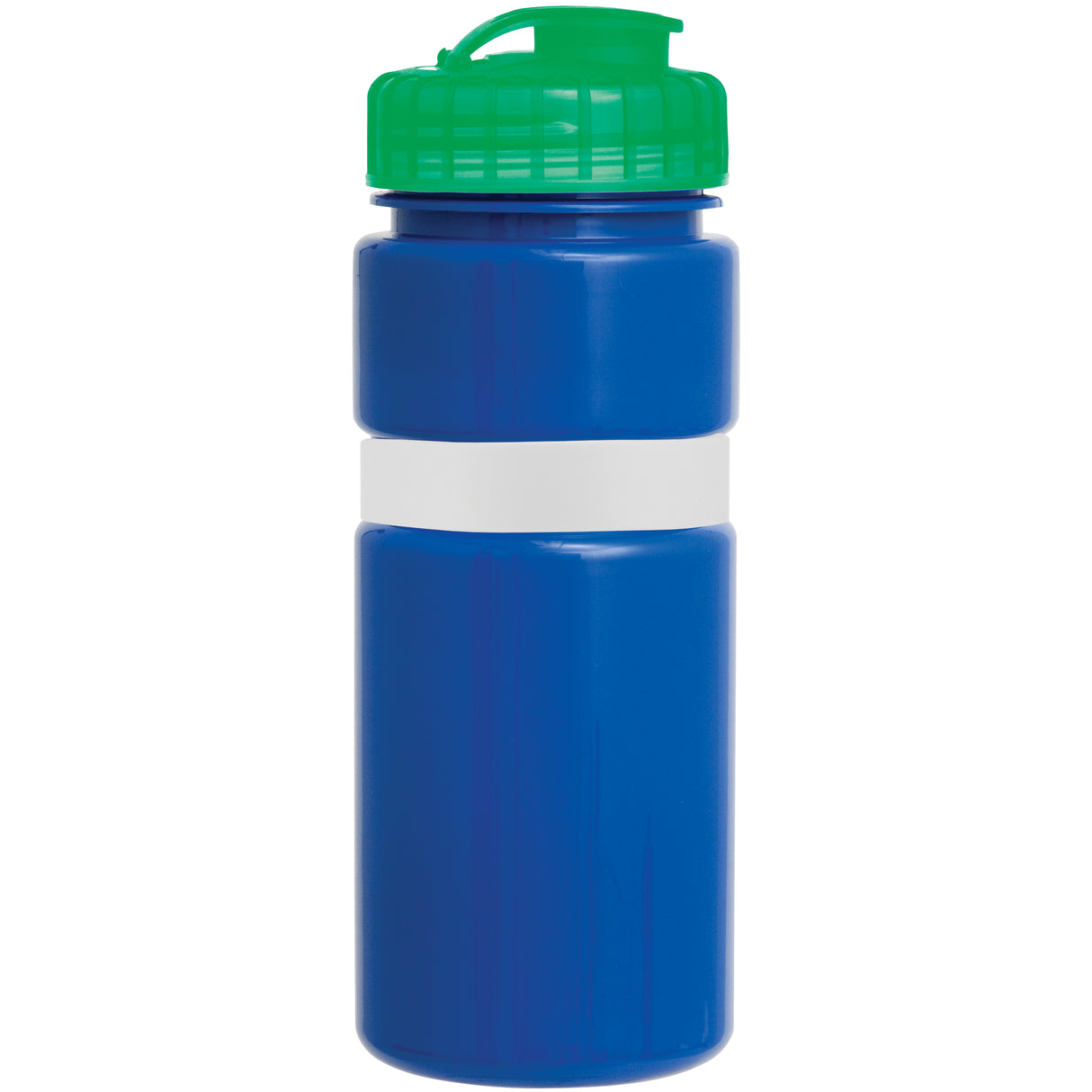 20 Oz. Sportster Bottle with Silicone Gripper Band w/ Push Pull Lid