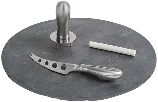 4pc Slate Cheese Serving set