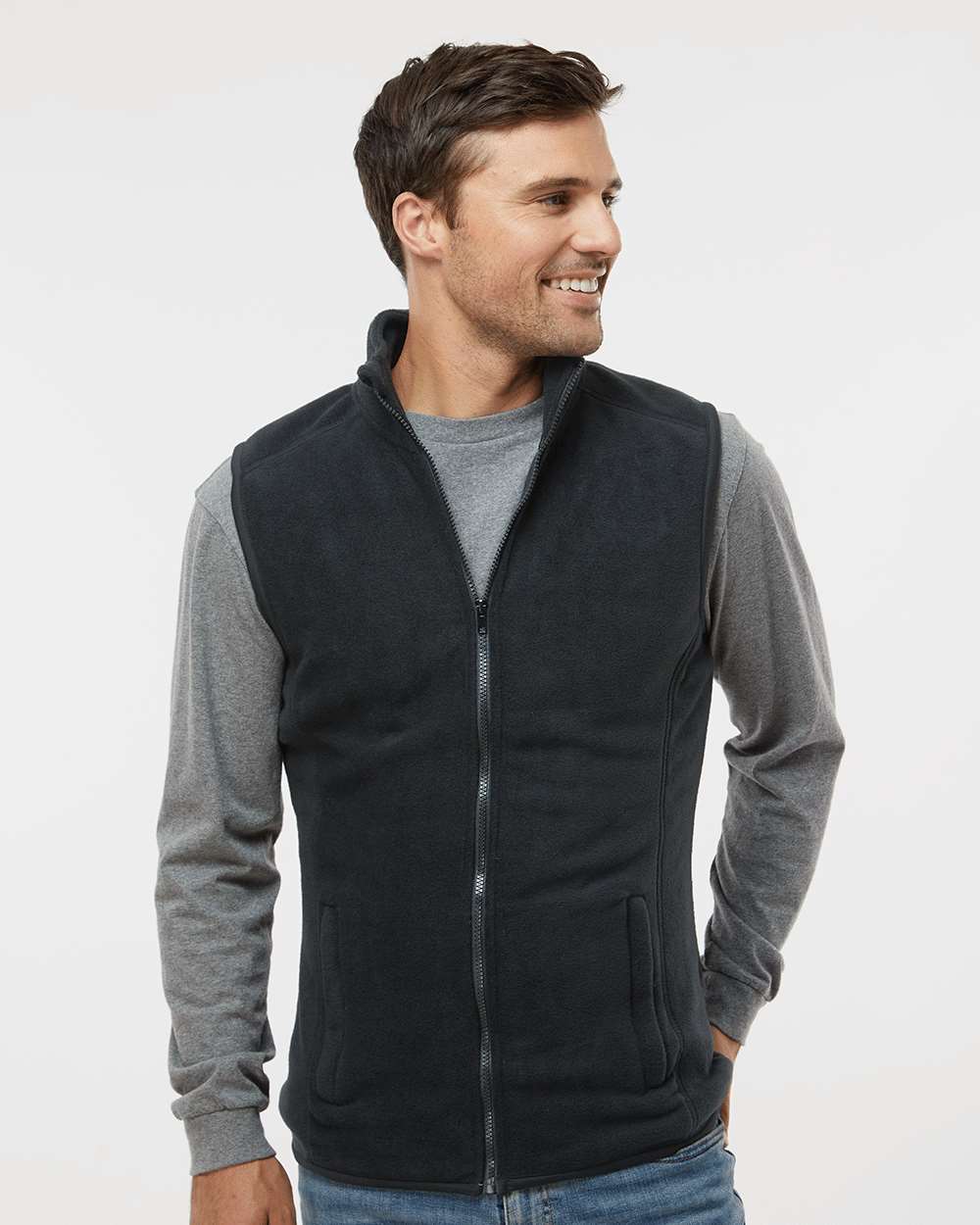 Burnside Polar Fleece Vest