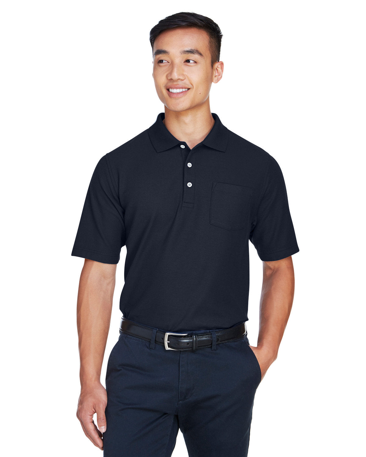 000165 DEVON AND JONES Men's DRYTEC20? Performance Pocket Polo