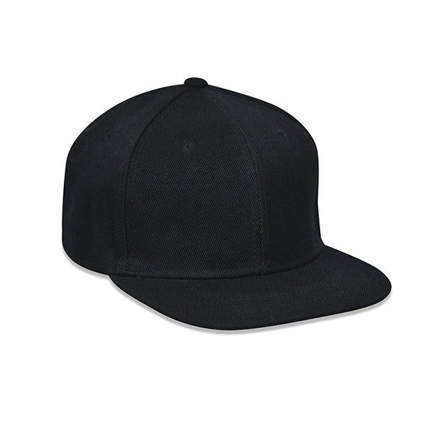 Constructed Poly Serge Flat Bill Cap